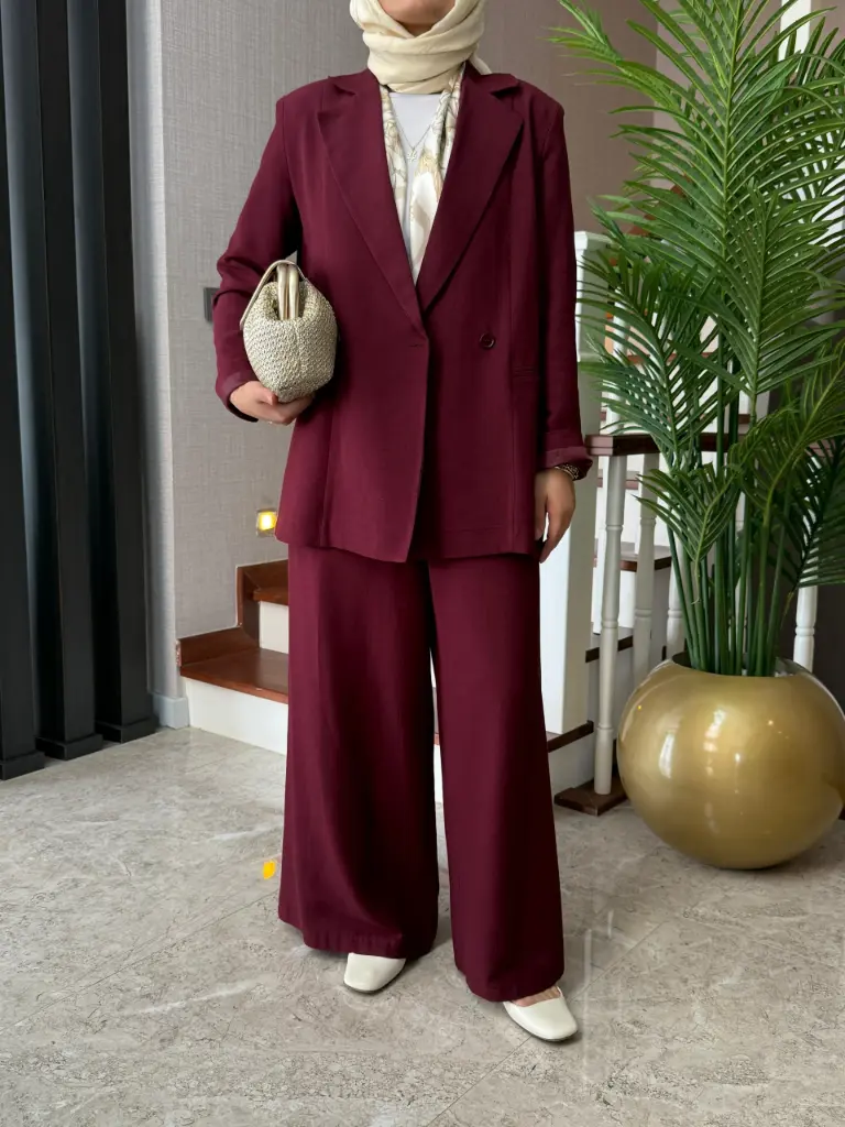 بدلة واسعة جاكيت 6801