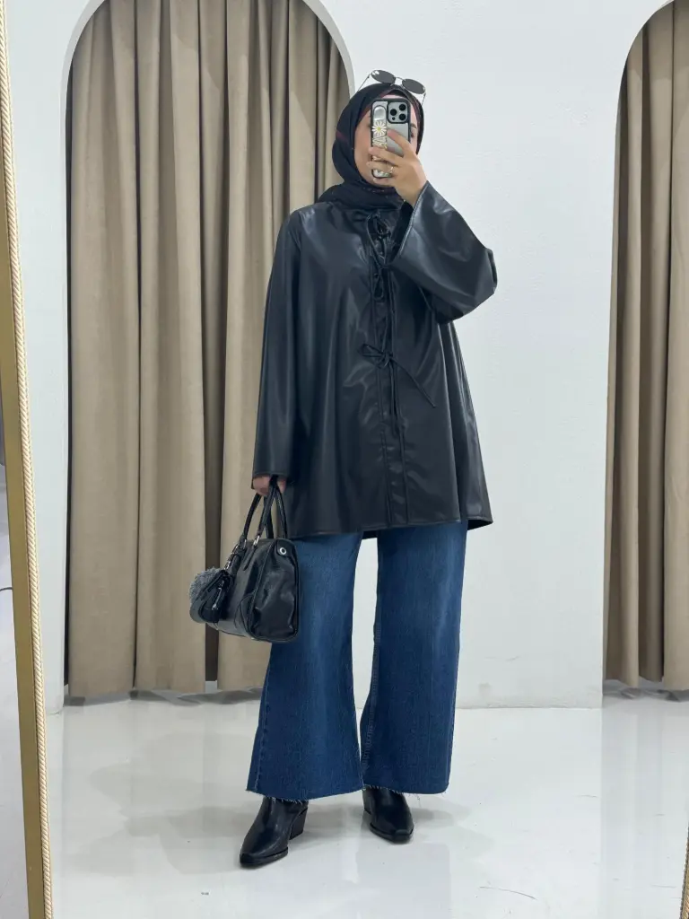 *جاكيت جلد 6867