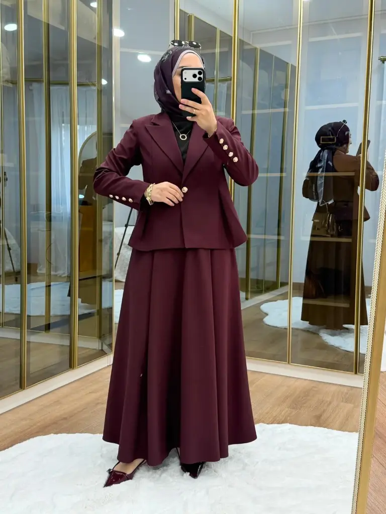 بدلةقونة وجاكيت 6885