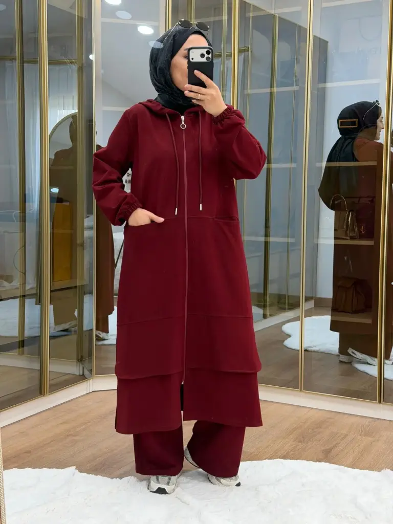 بدلة قطنية طويلة 6878