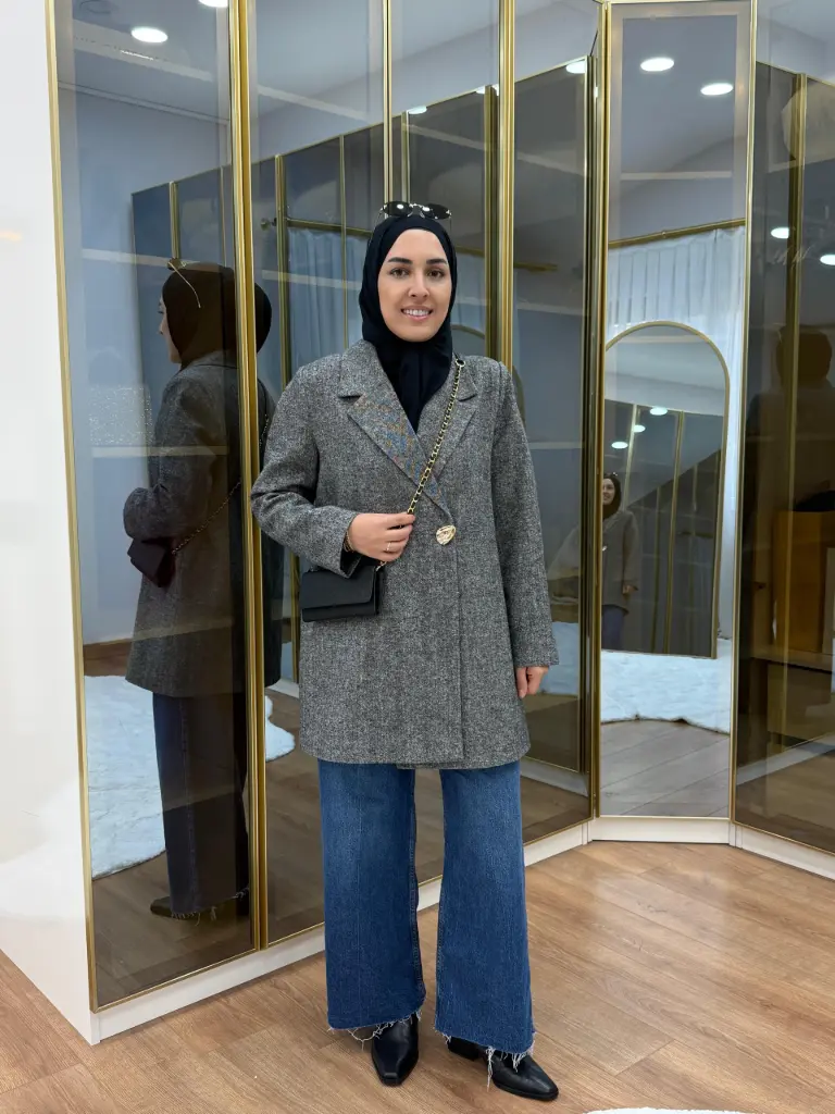 جاكيت تويد 6873