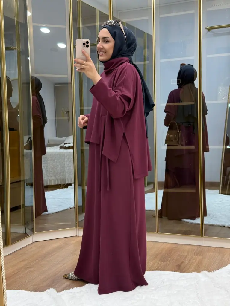 فستان قطعتين 6909