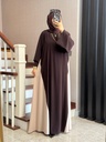 عباية ثنائية اللون2 6684
