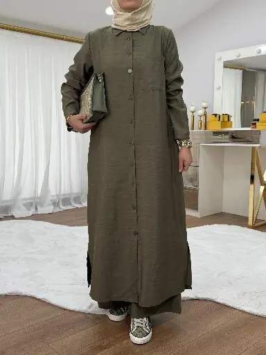 بدلة طويلة بنطلون 6766