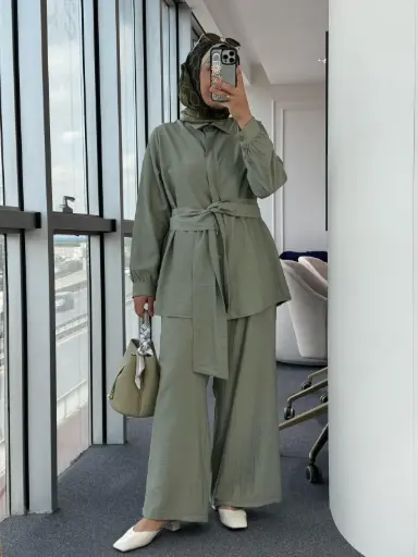 بدلة بنطلون حزام 6831