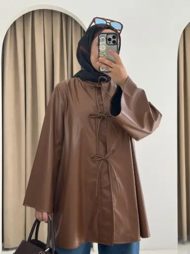 جاكيت جلد 6867