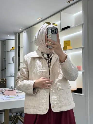 *جاكيت قصير مبطن 6856