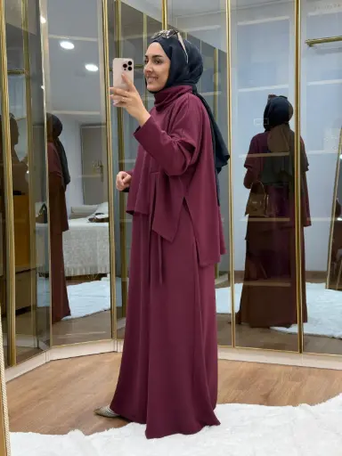 فستان قطعتين 6909